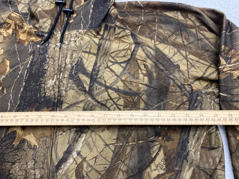 walls water proof jacket Camo Realtree Hardwoods 20-200 Mens Large Hooded - Image 3 of 4