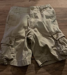 Levis Boys Shorts Cargo Size 4 Khaki Adj Waist | eBay