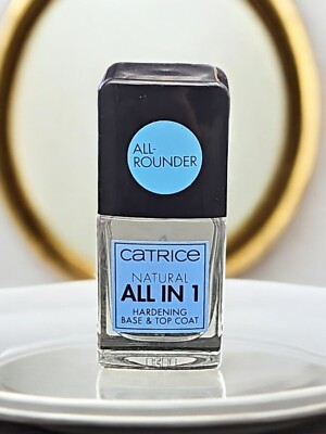 Catrice Allrounder Natural All in 1 Nagelhärter Base und Top Coat Spitze Hit