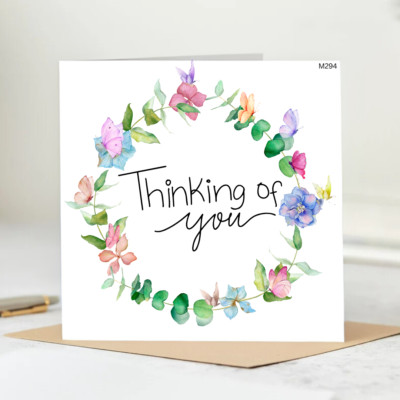 Thinking of You Card, Sending You Love and Strength Card, Positive Card ...