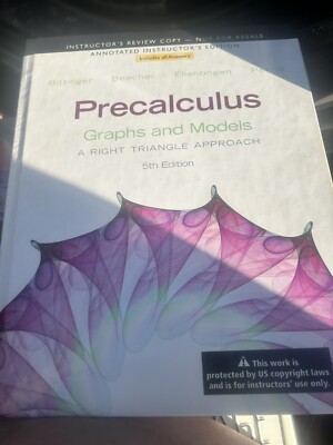 Instructor s Review Copy Pre-Calculus Book