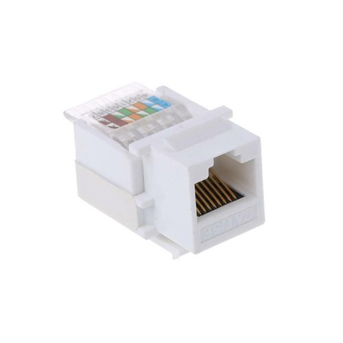 5pcs CAT5E UTP Network Module Tool-free RJ45 Connector Cable Adapter FOR AMP - Picture 3 of 6