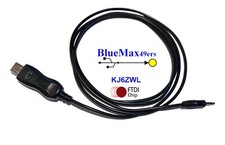 FTDI USB Programming Cable ICOM CI-V CAT IC-R75 IC-R7000 IC-R8500 CT-17