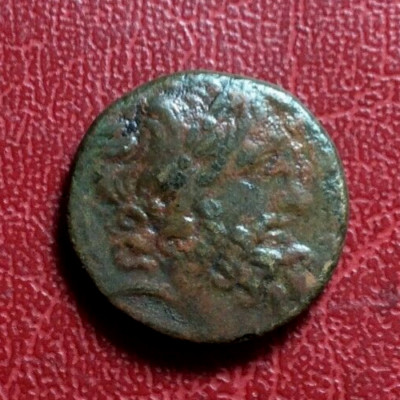 Greek autonomous issue of the city of Antioch Zeus Apollo coin to identify
