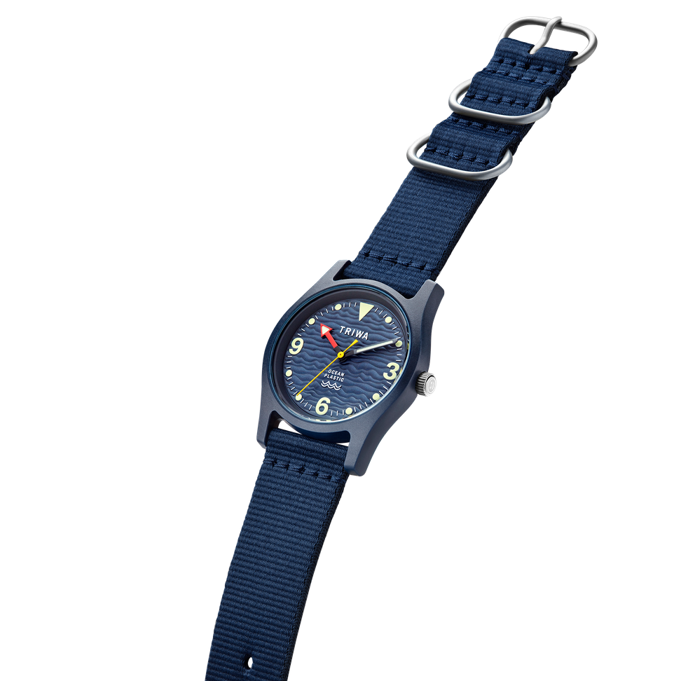 Triwa Ocean Plastic Watch Deep Blue