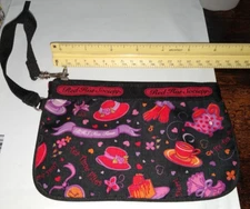 Red Hat Society Coin Purse (Wallet/Pouch?) 6" x 4" see pics free ship
