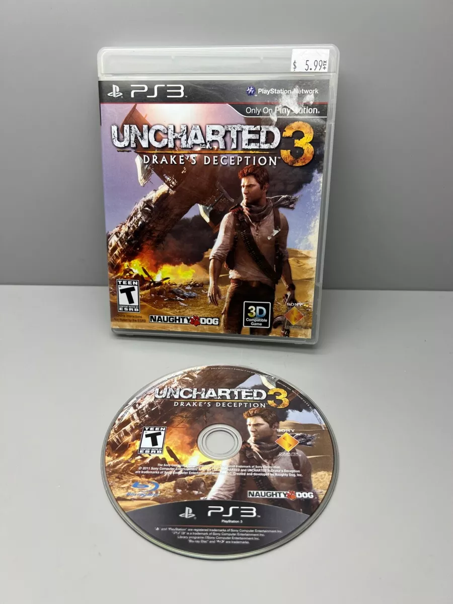 Uncharted 3: Drake's Deception - Playstation 3