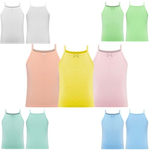 Kids Girls Vest Ballet Camisole Yoga Crop Top Hip Hop Streetwear T-shirt Jazz - Picture 4 of 68