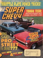 Super Chevy Dec 1991 Norwalk Ohio Denver Show Pro Street Throttle Plate Power
