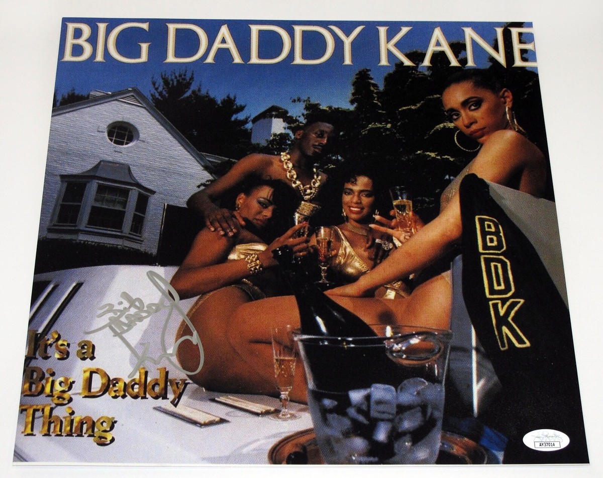 Rapper BIG DADDY KANE signed IT'S A BIG DADDY THING