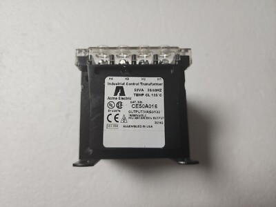 Acme Electric CONTROL TRANSFORMER CE50A016 