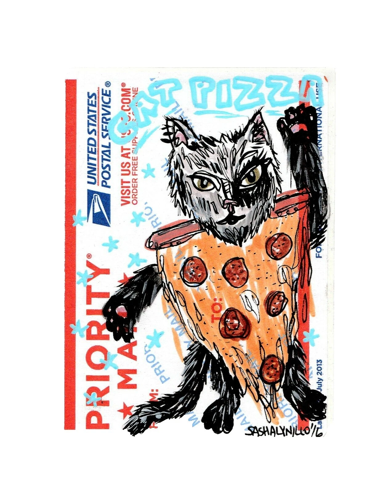 Dibujos artísticos de comida y bebida de dibujos animados