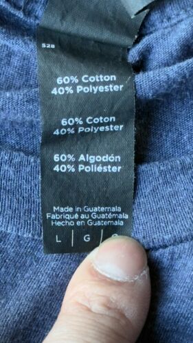 Yoders Restaurant Amish Village T-Shirt Top Men's Size Large L Blue Short Sleeve - Picture 10 of 14