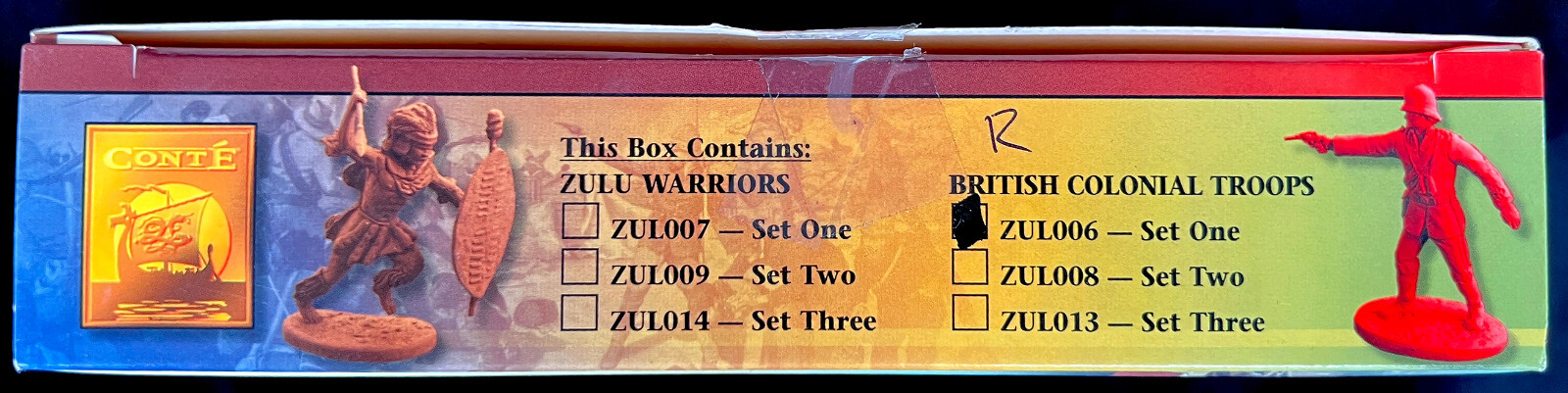 Conte Collectibles - 24th Foot #1 RED mint in original box - 54mm toy soldiers