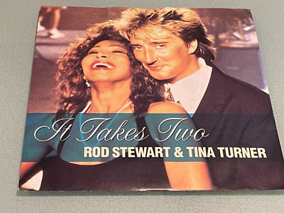 Rod Stewart & Tina Turner - It Takes Two - Hot Legs - Vinyl Record 7'' Single