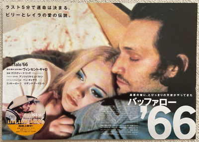 Buffalo'66 Vincent Gallo Christina Ricci Anjelica '99 Movie Flyer