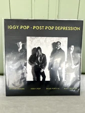 Iggy Pop Post Pop Depression / Vinyl LP  W/ Insert Poster Invest In Vinyl Album
