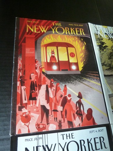 Lot of (6) New Yorker Magazine AUGUST SEPTEMBER 2017 Trump Kim Jong Un Subway - Picture 3 of 8