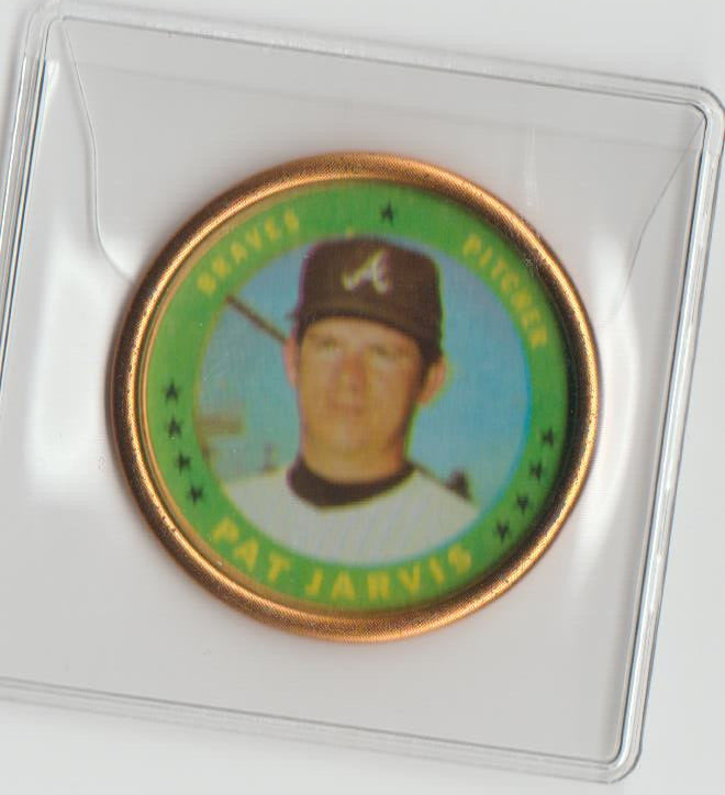 1971 topps coin #85 pat jarvis