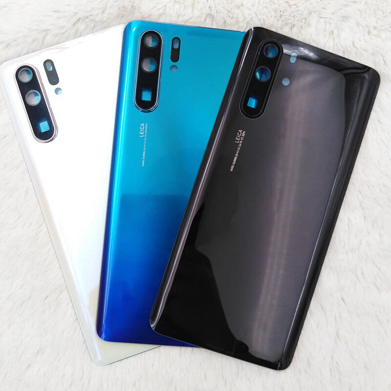New For Huawei P20 / P30 Pro Rear Housing Door Glass Battery Cover + Camera Lens - Image 4 of 4