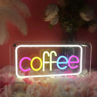 Desk Lightbox Coffee Shop Neon Sign Usb Neon Light Acrylic Neon for Desk Decor