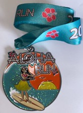 2018 HAWAII ALOHA RUN FINISHERS MEDAL