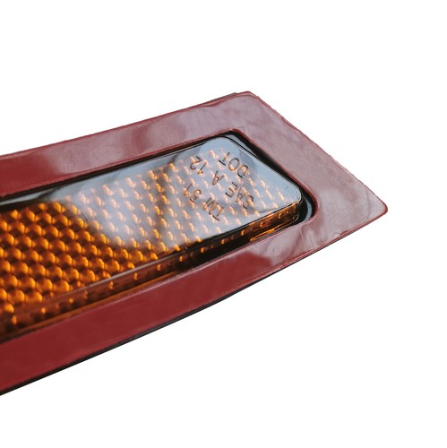 Front Bumper Wheel Arch Side Markers For 2014-19 BMW F15 X5 Amber Reflector Assy - Picture 8 of 11