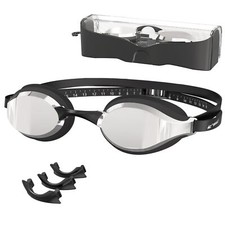 Adult Swim Goggles for Training Professional Competition Anti-Fog UV Lens