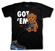 Shirt To Match Jordan 8 Aqua Shoes AJ8 Aquatone - Copped Em Sneaker Tees
