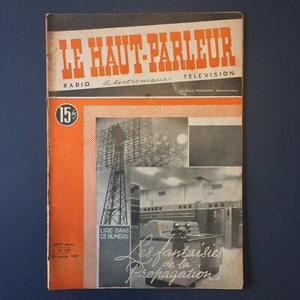 Der Lautsprecher Schau Radio, Elektronisch, Fernsehturm Nr. 808 Des 15 Jan 1948