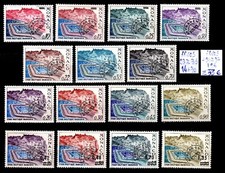 MONACO : Préoblitérés 4 Séries 23 à 37, Neufs ** = Cote 33 € / Timbres DOM-TOM