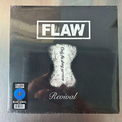 Flaw - Revival (12'' Blue Vinyl LP) Cleopatra Records (NEW AND SEALED)