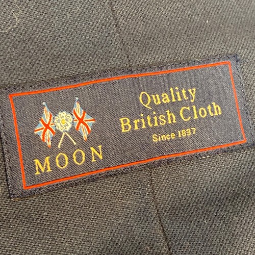 J Crew Blazer Herren 40R Ludlow blau ungefüttert unstrukturiert Baumwolle Wolle Jacke Moon - Bild 4 von 15