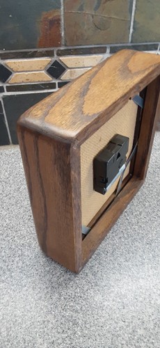 Vintage handcrafted Jim Mofhitz hunters clock works Battery powered - Picture 5 of 10
