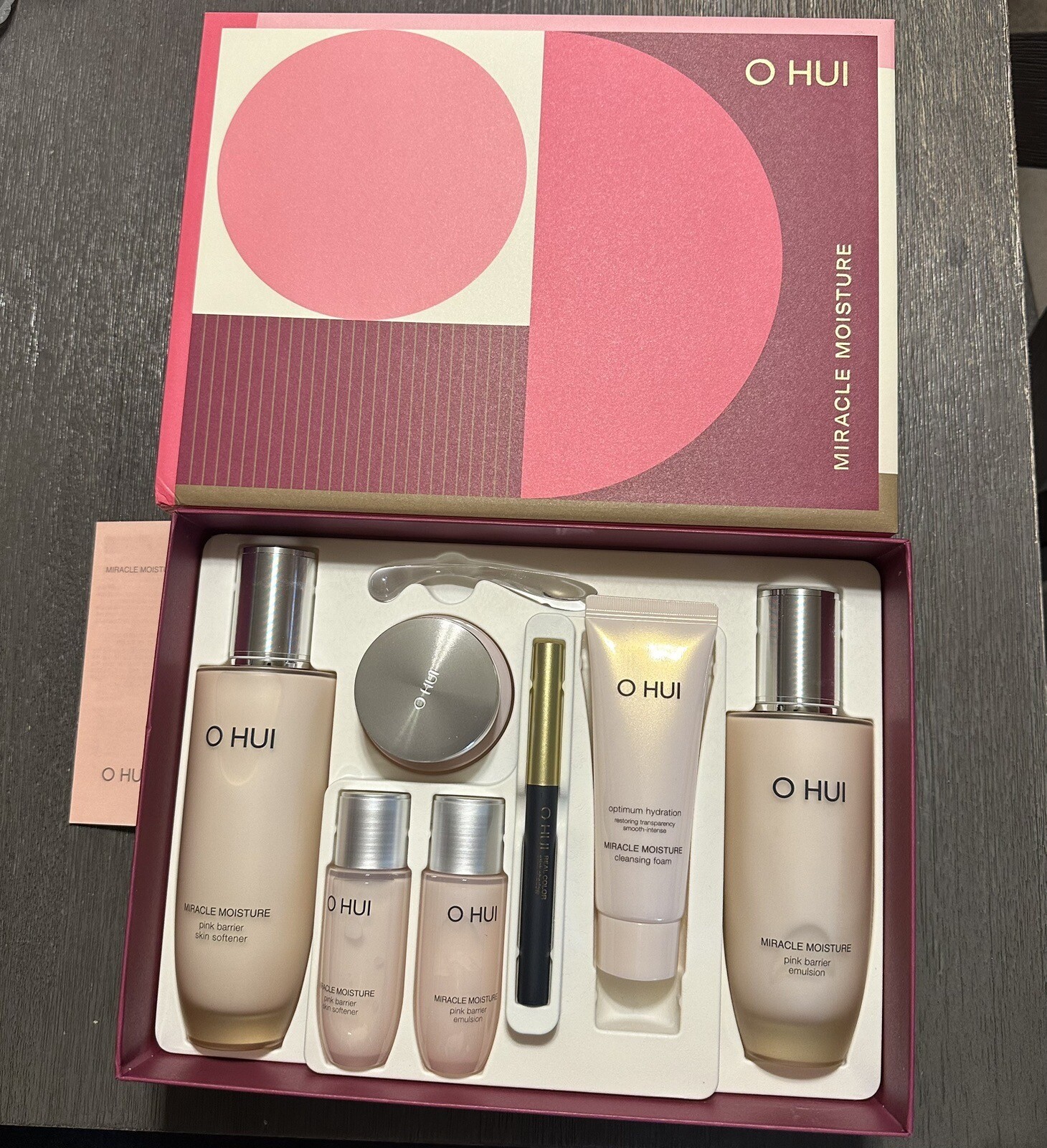 [OHUI] Miracle Moisture Pink Barrier 3 Pcs Special Set / K-Beauty. O HUI