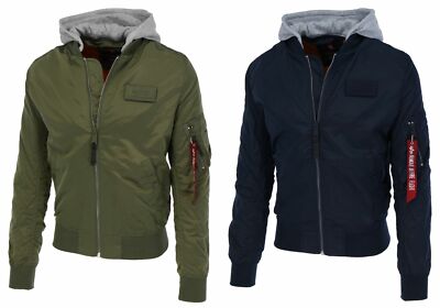 ALPHA INDUSTRIES MA-1 TT HOOD BP REFLECTIVE Herren Bomberjacke