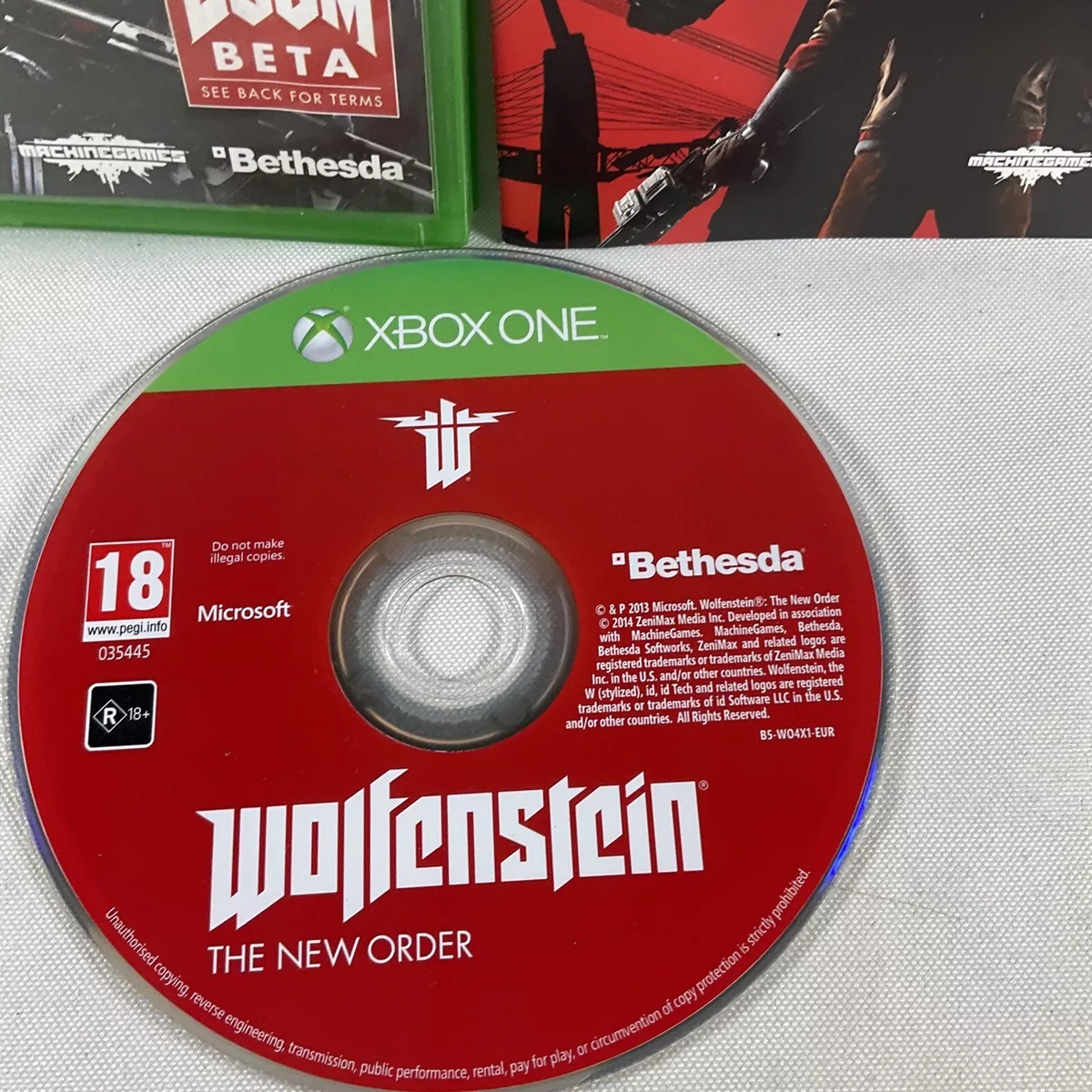 Wolfenstein: The New Order US XBOX ONE CD Key