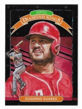 Eugenio Suarez 2020 Donruss Optic Black Stars Diamond Kings #4 /125 Parallel MLB