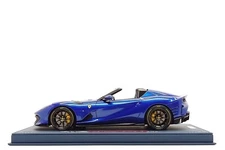 BBR Deluxe 1:18 Ferrari 812 Competizione Aperta in Blu Tour de France / Yellow