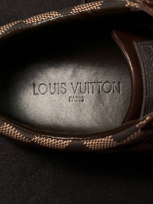 LOUIS VUITTON MONOGRAM CHECKERED SHOES SNEAKERS 8.5 FITS LOUIS VUITTON MONOGRAM CHECKERED SHOES SNEAKERS 8.5 FITS