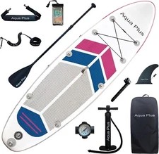 6in Thick 10ft Inflatable SUP for All Skill Levels Stand Up Paddle Surf Board