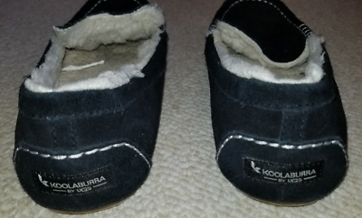 Koolaburra X UGG /  Lezly Black Suede Slippers Womens Slippers-KOOLABURRA by UGG-black suede  main image 2