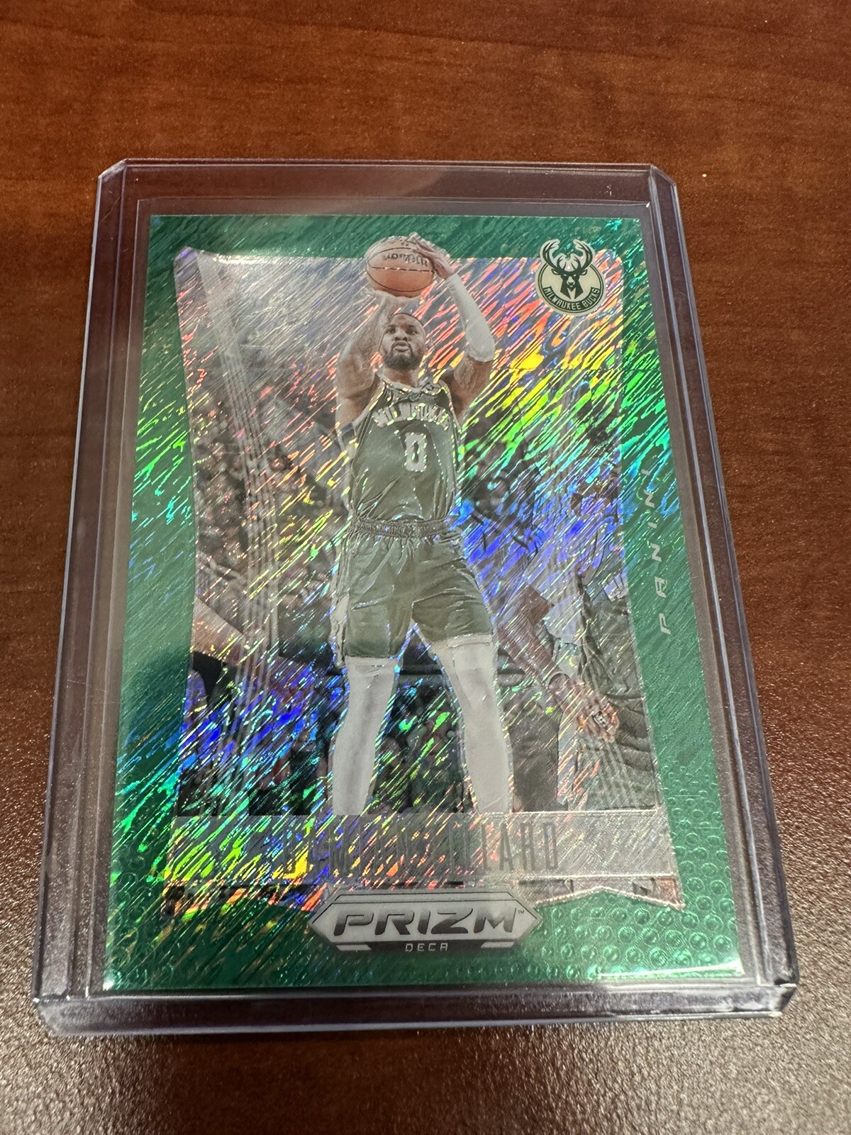 2023-24 Panini Prizm DECA DAMIAN LILLARD FOTL Green Shimmer /12  Card # 147