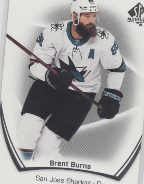 2021-22 SP Authentic - Brent Burns #72 - 1 of 1