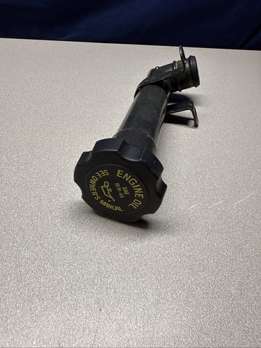 1995 GMC CHEVROLET 6.5 DIESEL TURBO DIESEL OEM OIL FILL TUBE W/ CAP #3804 - Picture 4 of 6