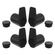 4 Sets Keyboard X Stand Tube Sleeve: Non-Skid Rubber Bumper Cover