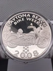 2008 Daytona Beach Bike Week 1 oz Silver Coin