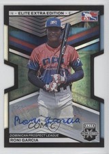 2023 Panini Elite Extra Edition Signatures Die-Cut 4/399 Roni Garcia Auto im4