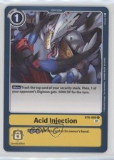 2021 Digimon Card Game - Double Diamond Acid Injection #BT6-099