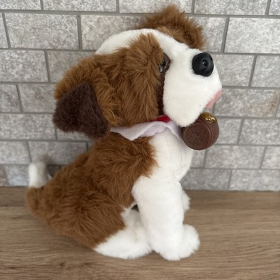 Elf Pets Plüschtier Stofftier Bernhardiner Elfe im Regal Welpe Hund 7 Zoll